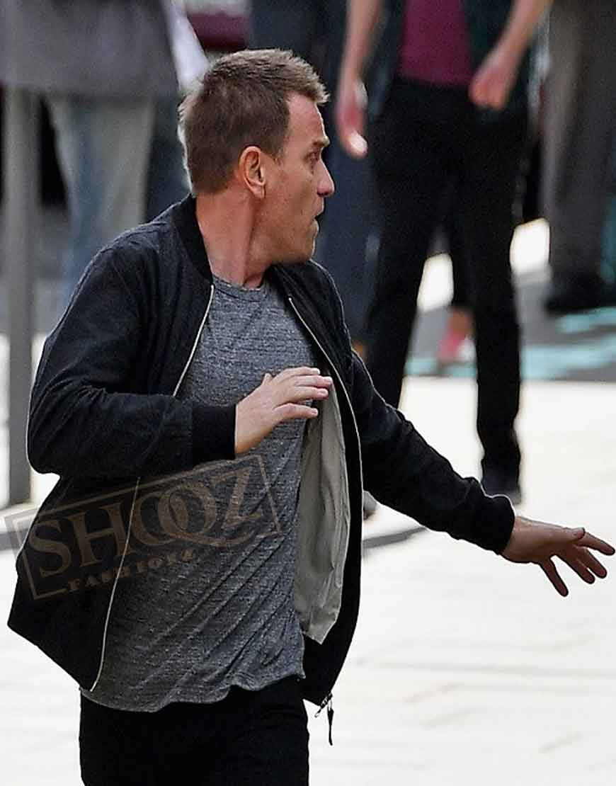 T2 Trainspotting Ewan McGregor Black Jacket